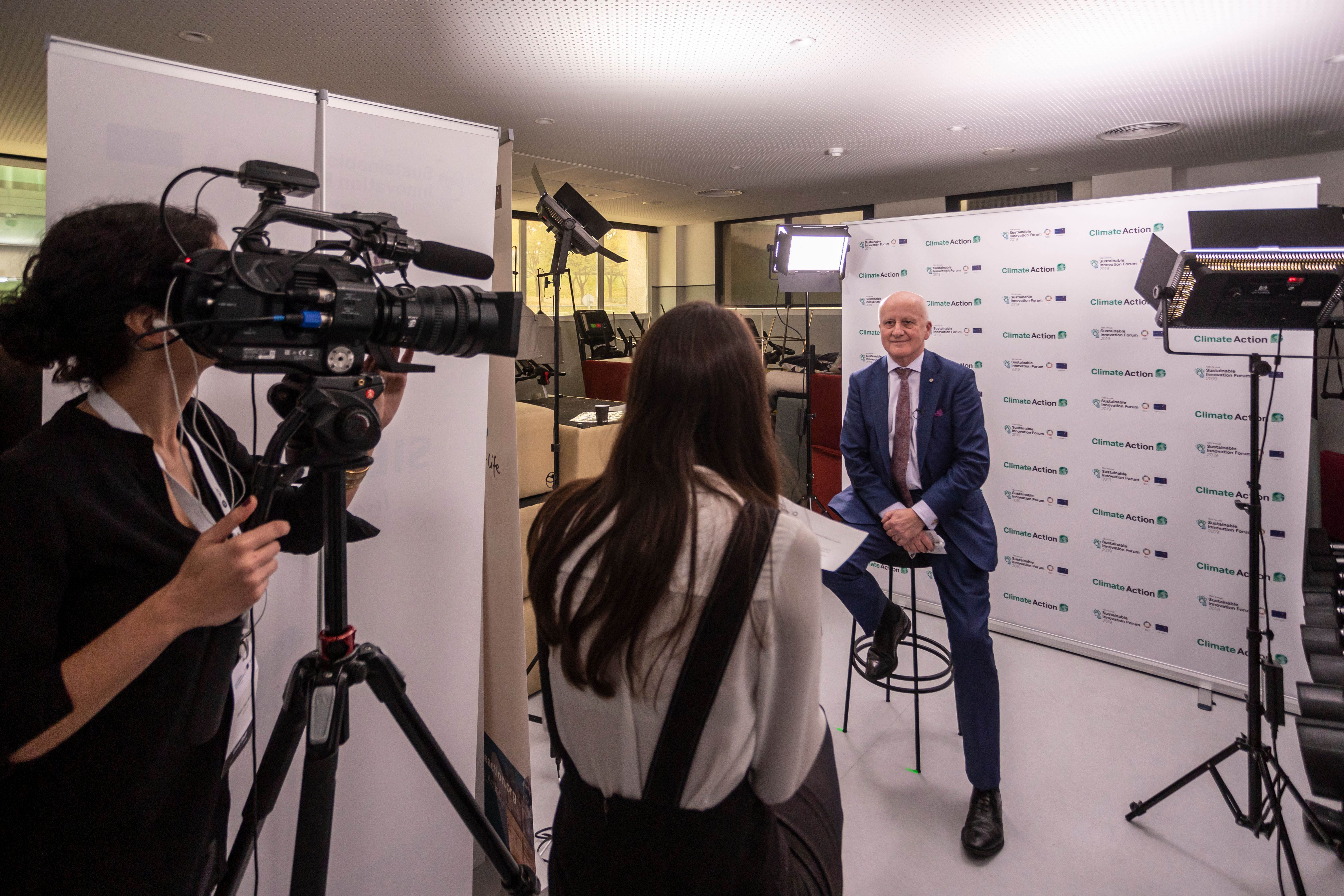 Interview at Sustainable Innovation Forum 2021